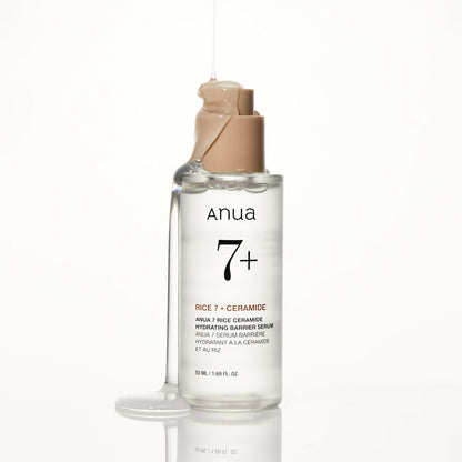 Anua 7+ Rice Ceramide Hydrating Barrier Serum – 50ml