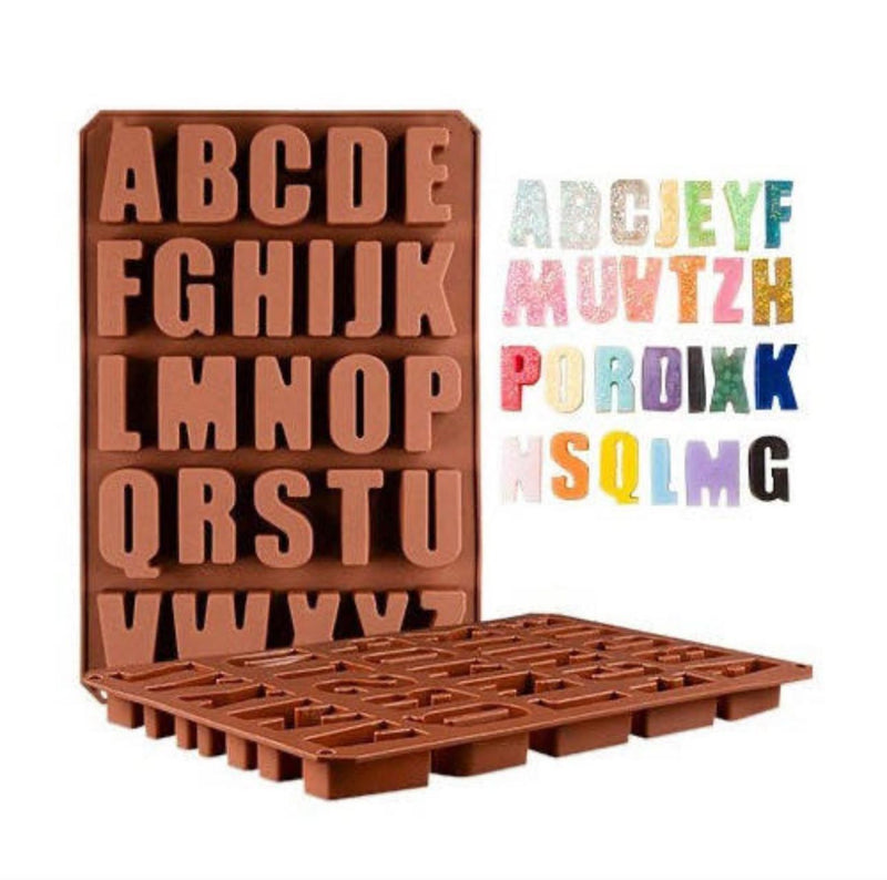 A to Z Alphabets Silicone Chocolate Mold