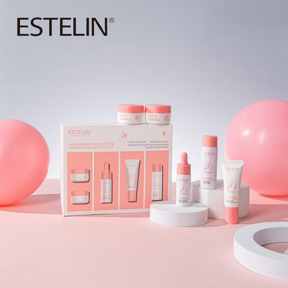 ESTELIN  WHITENING FADE SPOTS & WHITENING SKIN CARE TRAVEL SET
