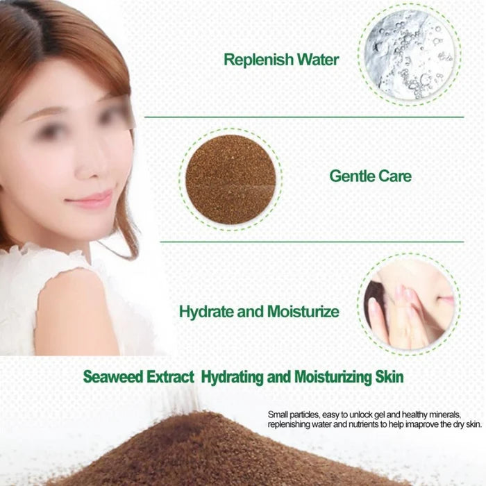 Bioaqua Seaweed Particles Anti Aging Oil Control Minimize Pores Facial Mask