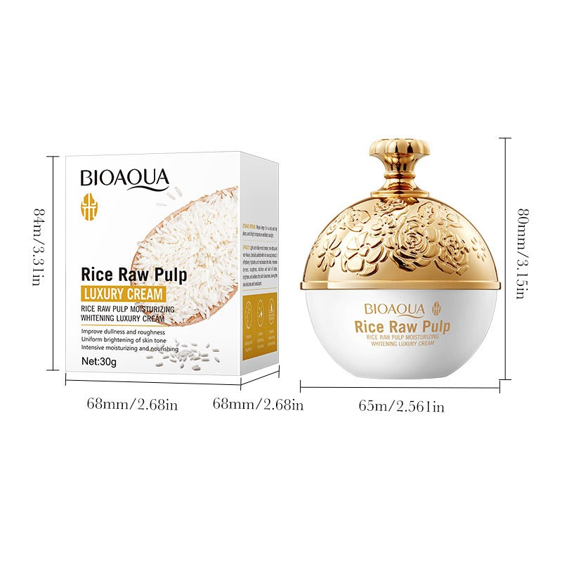 Bioaqua Rice Raw Pulp Luxury Cream 30g