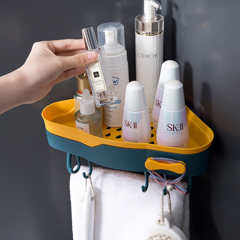 Bathroom Shower Caddy Holder Wall Mount Shampoo Soap Shelf Rack Organizer