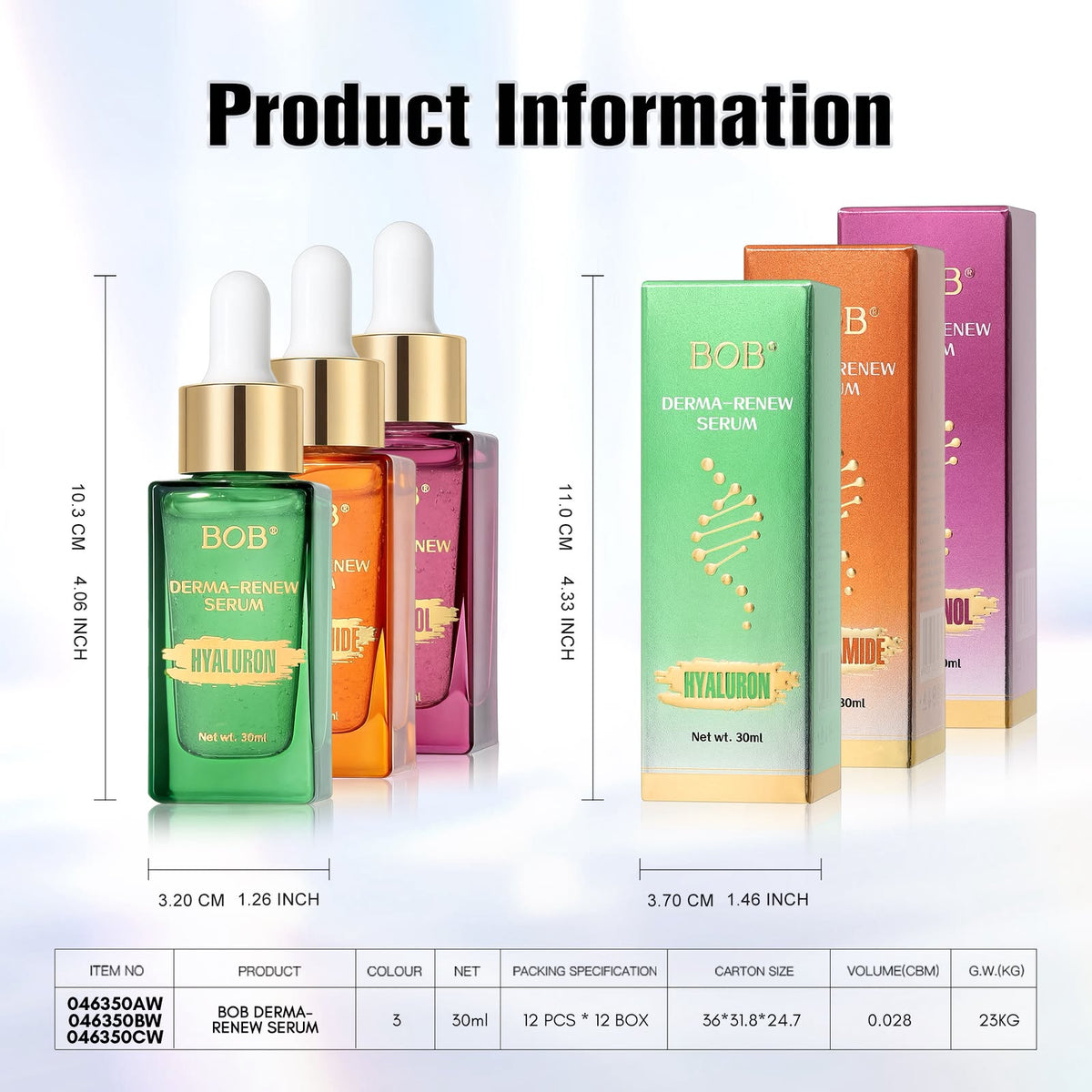 BOB Derma-Renew Face Serum 30ml