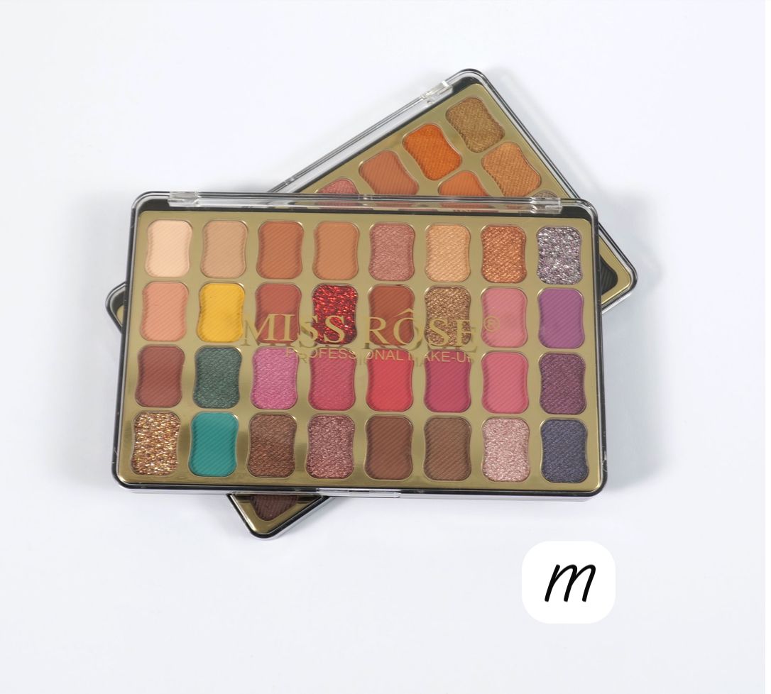 Miss Rose Limited Edition 32 Colors Radiant Eyeshadow Pellet