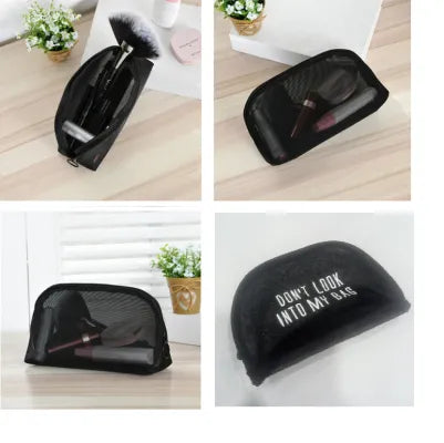 Don’t Look Into My Bag Portable Net Travel Bag Pouch Organizer Bag