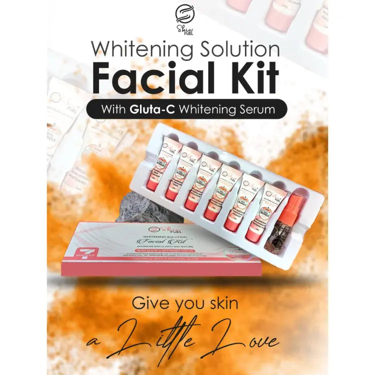 Skin Fuel Whitening Solution Facial Kit With Gluta-C Serum