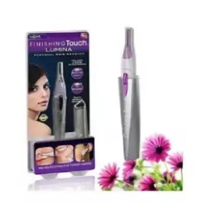 Finishing Touch Lumina Personal Hair Remover With Pivoting Head Pen Cell Operated