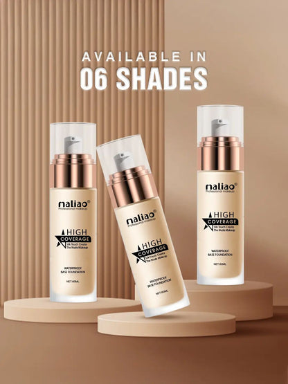 Maliao High Coverage Waterproof Base Foundation - Flawless All-Day Wear