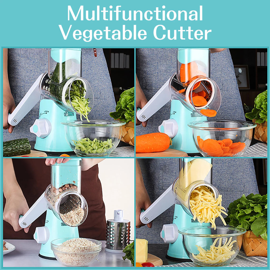 Manual Vegetable Cutter 3 1  Kitchen Accessories Grater - 3 1