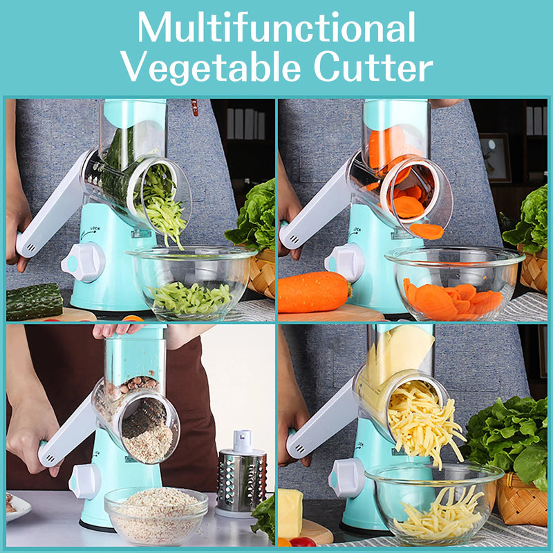 3 In 1 Manual Vegetable Slicer Machine