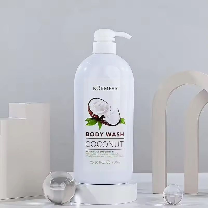 Kormesic Coconut Moisturizing/Hydrating Smooth Skin Rejuvenation Body Wash 750ml