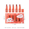 Dragon Ranee Kitty Matte Lipstick Lip Color 5Pcs Set