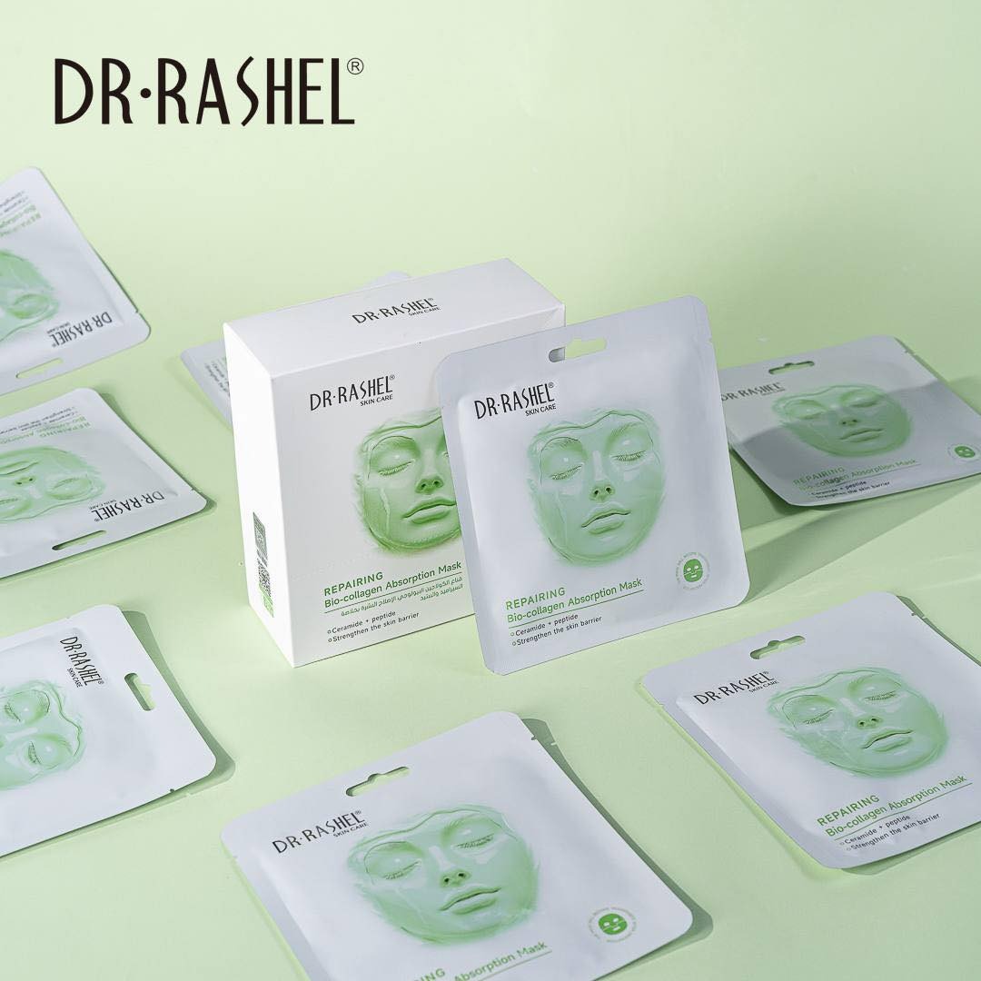 DR Rashel Repairing Bio-collagen Absorption Mask Pack Of 12