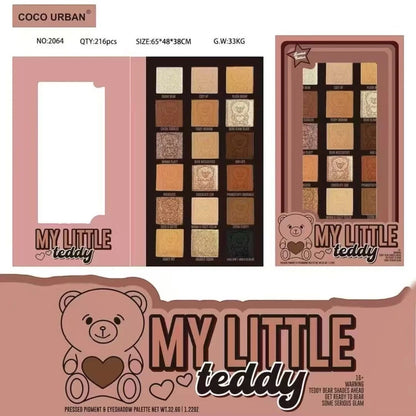 Coco Urban My Little Teddy 18 Color Eyeshadow Palette