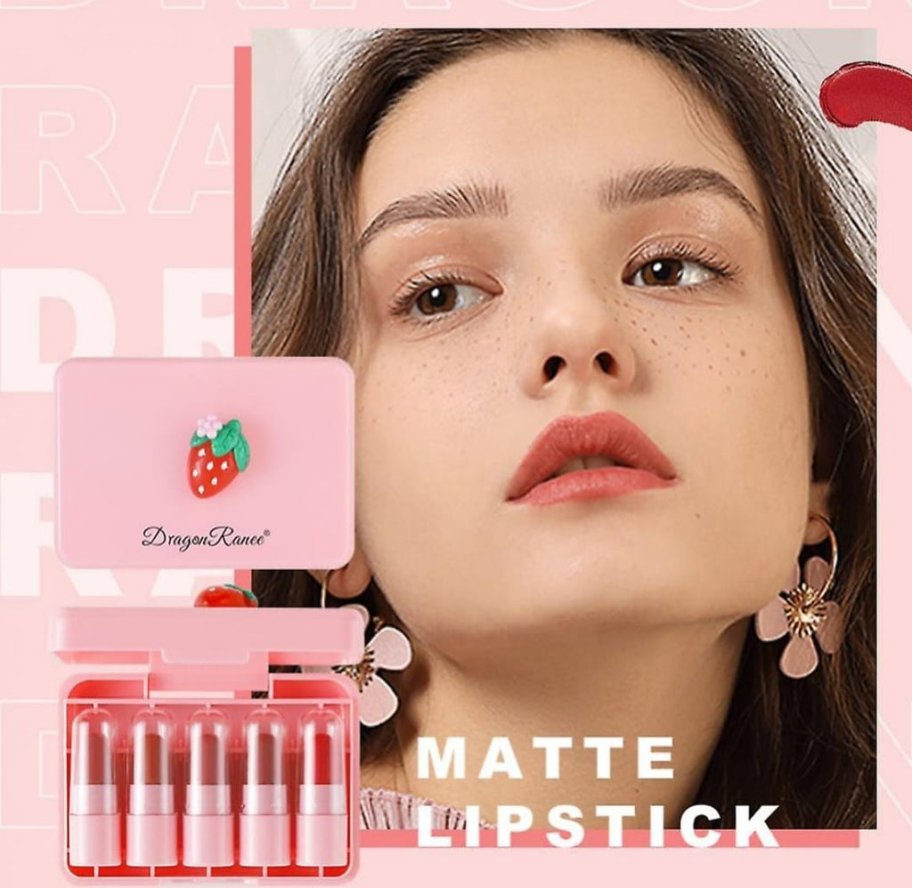 Dragon Ranee Mini Lipstick 5 Pcs Pack