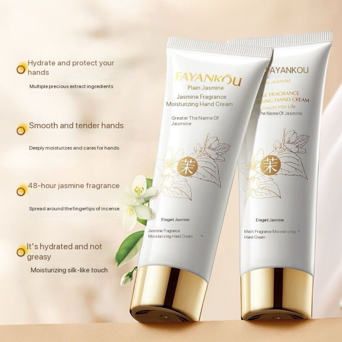 Fayankou Rose Fragrance Moisturizing Hand Cream