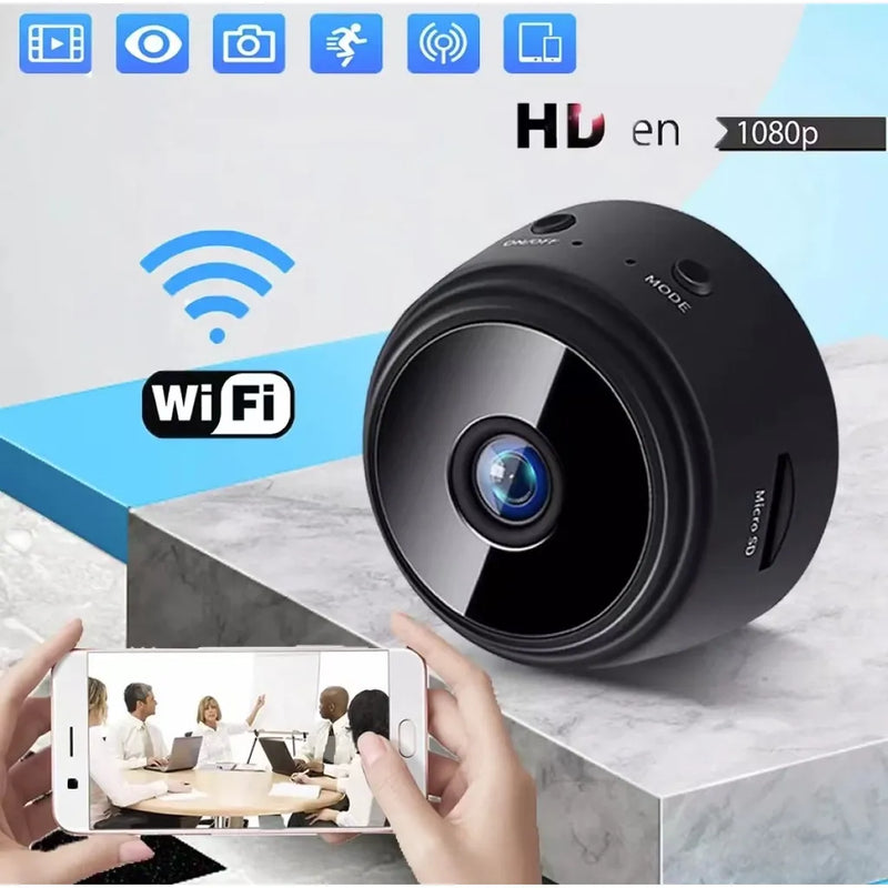 A9 Mini Camera With Wireless Connectivity And Live Intercom