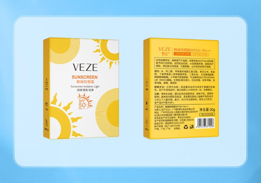 VEZE Isolation Light Sunscreen 50+SPF