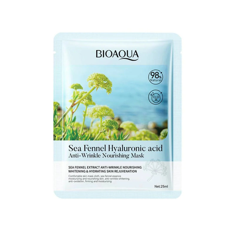 Bioaqua Sea Fennel Hyaluronic Acid Anti-Wrinkle Facial Mask