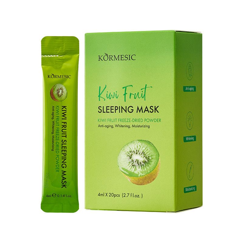 KORMESIC Face Mask Repair Skin Care Products Anti Aging Whitening Rose Hyaluronic Acid Kiwi Sleep Jelly Facial Mask