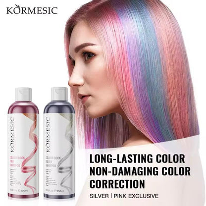 KORMESIC Anti Frizz Conditioning Anti Latching Repair Damage Vegan Color Lock Shampoo 300ml
