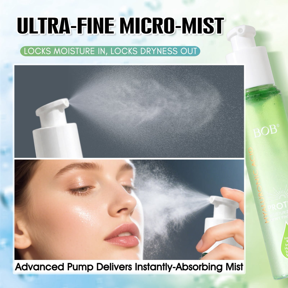 BOB Protein Dewy Finish Facial Spray 90ml