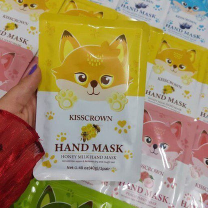 Kiss Crown Honey Milk Hand Mask