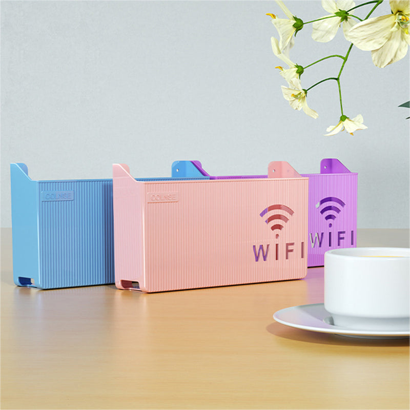 Wall Mounted Wifi Router Holder Storage Box