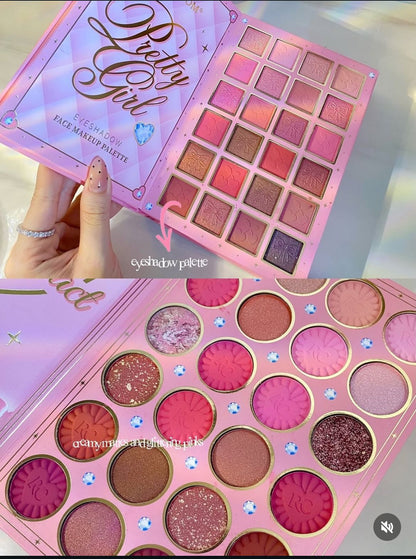 Romcom Dazzle Glow  All-In One Makeup Book Palette