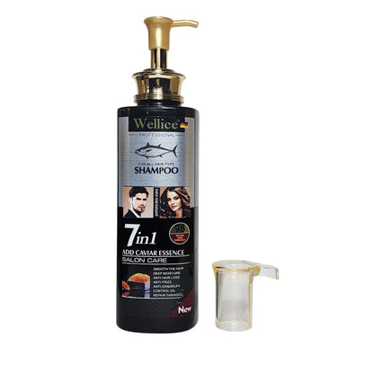 Wellice 7in1 Argan Oil Essence Oil Control Salon Care Hair Shampoo