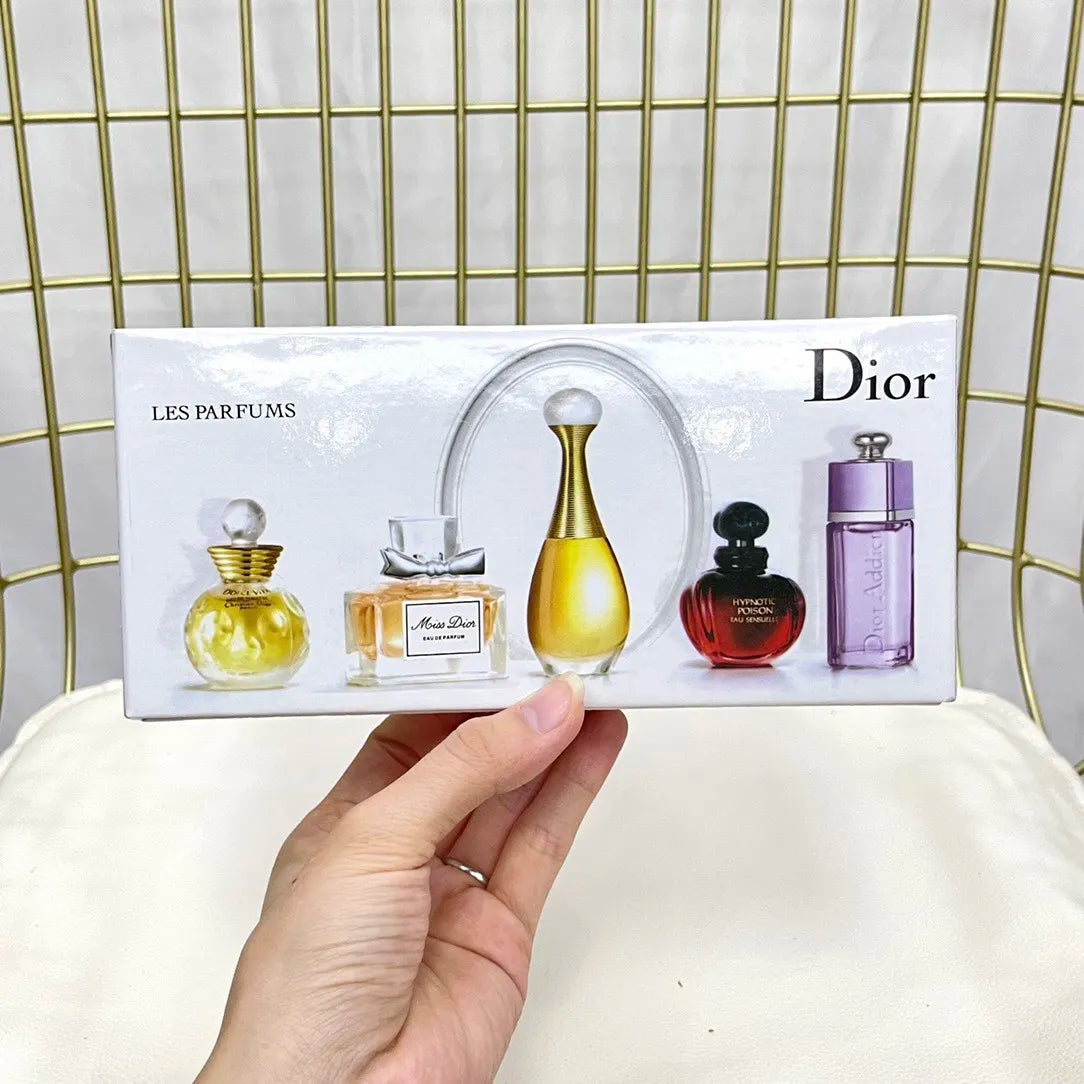 Gift Set of Perfume Dior 5 Mini Fragrances