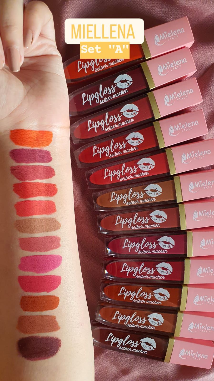 Mielena Italy Matte Lipgloss