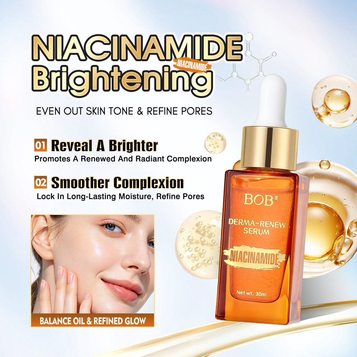 BOB Derma-Renew Face Serum 30ml