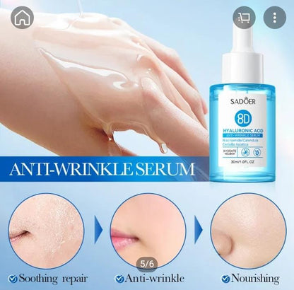 Sadoer 8D Hyaluronic Acid Anti-Wrinkle Serum 30ml