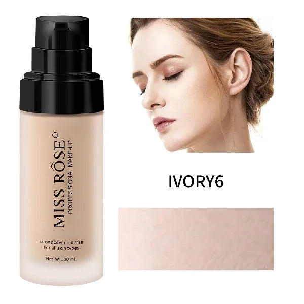 Miss Rose Strong Cover Oil Free Foundation