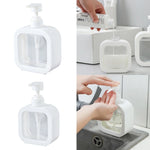 Large Capacity Press Clear Liquid Soap Dispenser Bottle