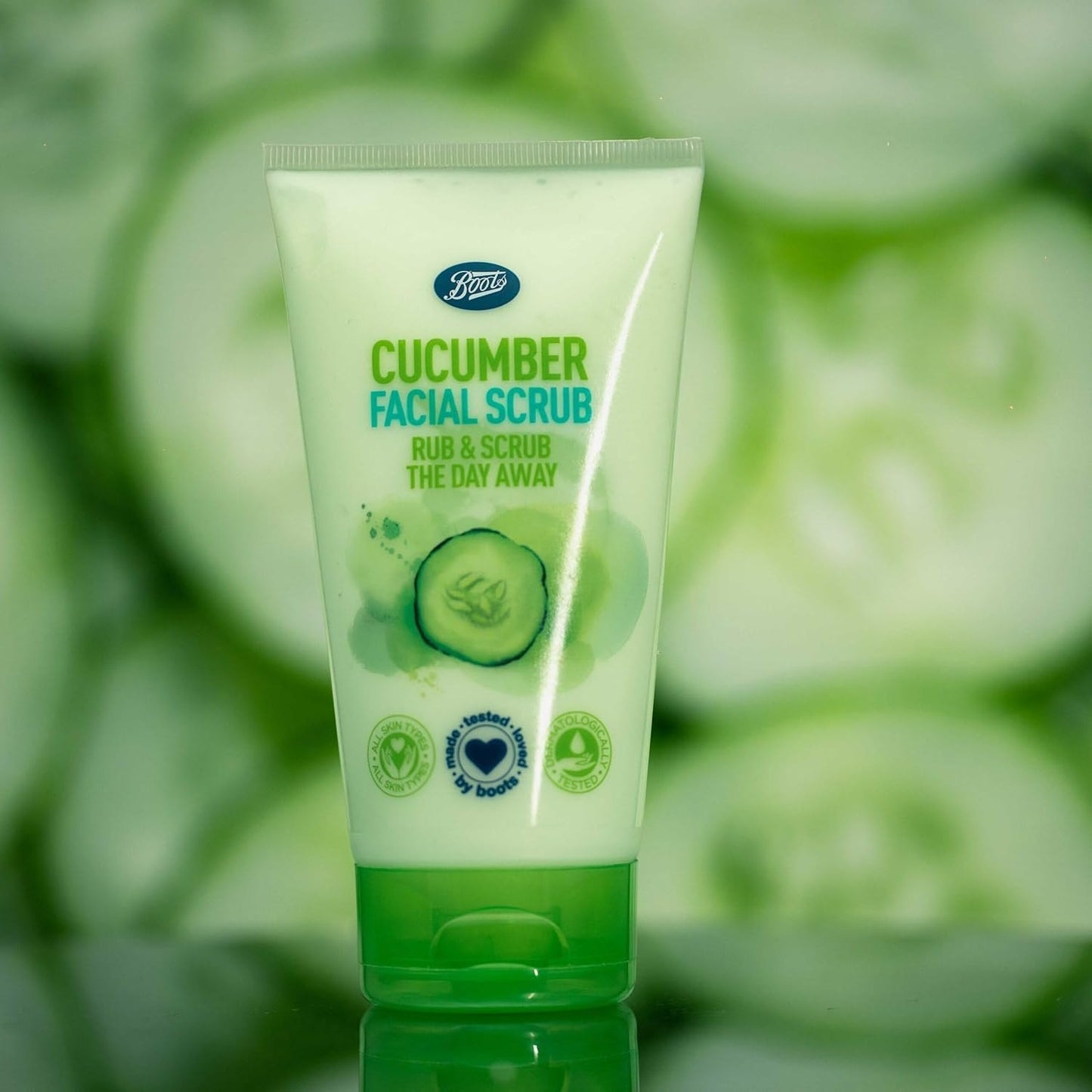BOOTS CUCUMBER FACIAL WASH 150ML