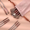 13 Pcs Makeup Brushes Set With Pouch Blending Beauty Soft Make Up Tool