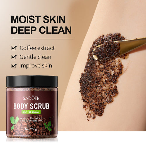 SADOER Coffee Clear Moisturizing and Softening Body Scrub