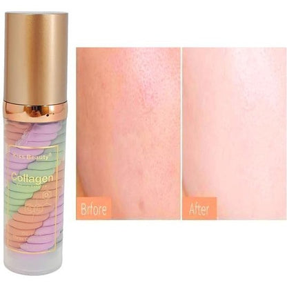 Kiss Beauty Collagen Natural Essence Primer | One Step Correct Base