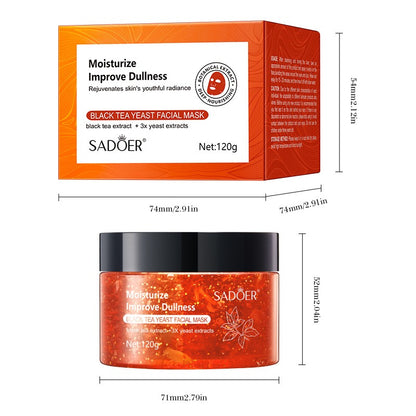 Sadoer Black Tea Yeast Facial Mask 120g