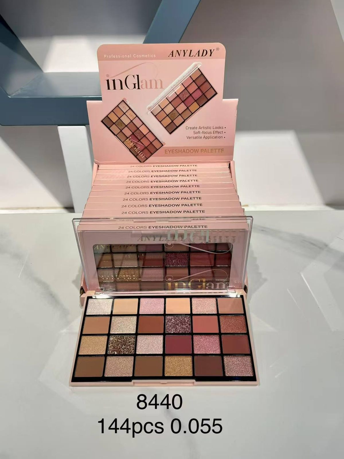Any Lady In Glam 24 Color Eyeshadow Palette