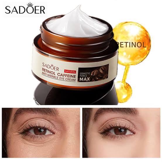 Sadoer Hydrating Retinol & Caffeine Anti-Wrinkle Eye Cream 50g