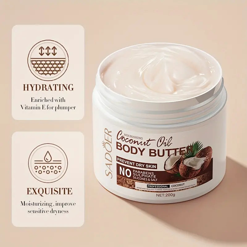 Sadoer Body Butter Coconut Cream