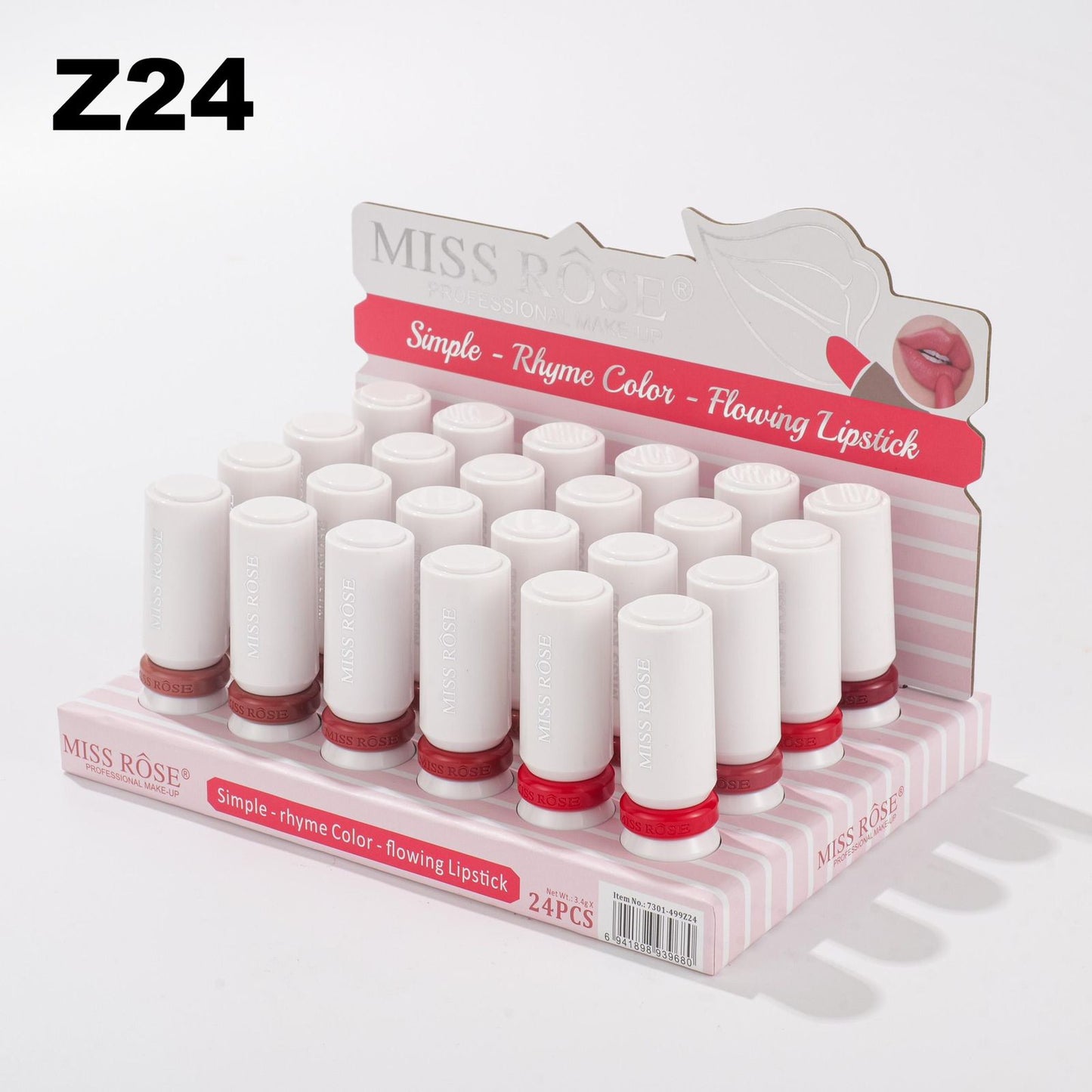 Miss Rose Simple Rhyme Color Flowing New Lipstick