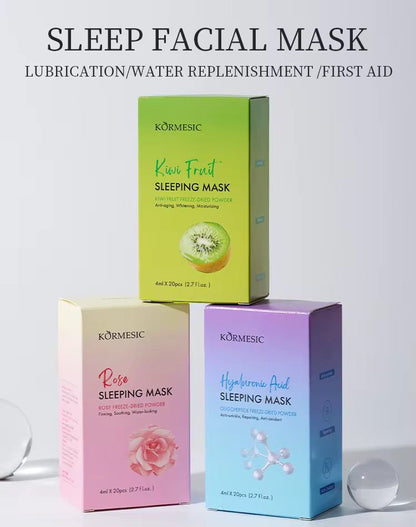 Kormesic Gentle Repair Skin Care Facial Mask Moisturizer Oil Control Hyaluronic Acid Sleeping Mask