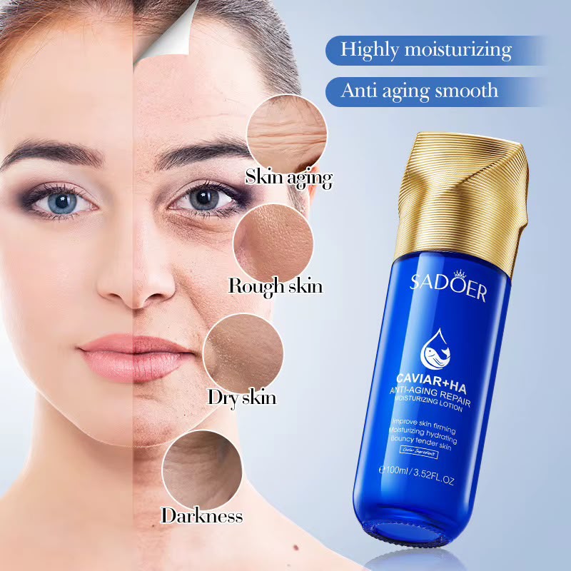 Sadoer Caviar + HA Anti-Aging Repair Moisturizing Lotion