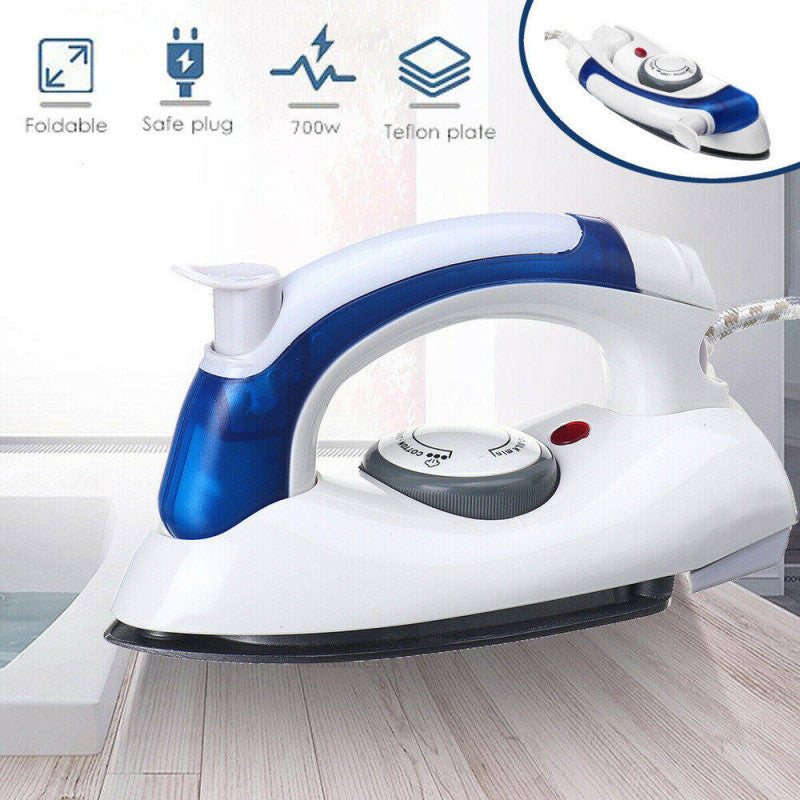 Foldable Portable Powerful Travel Mini Electrical Steamer Dry Iron
