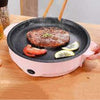 Electric Frying Pan Non Stick Grill Pan Smokeless Cooking Pan