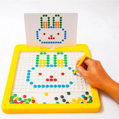 Magnetic Beads Doodle Drawing Board For Toddlers